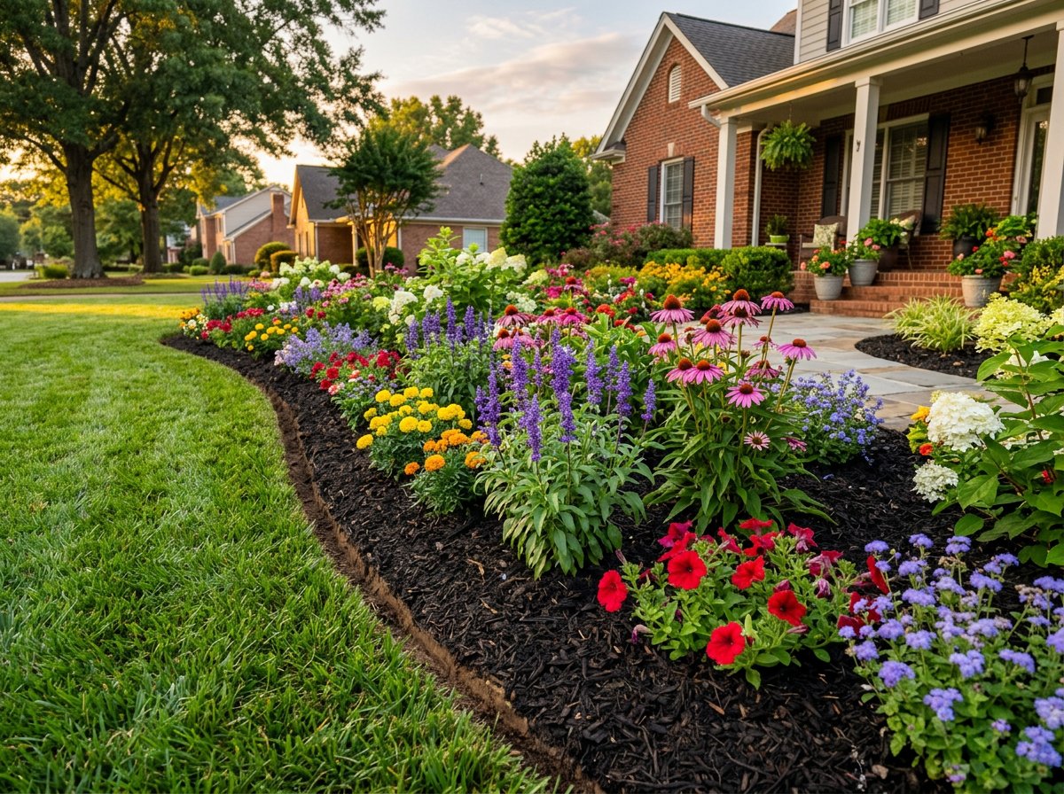 Flower Bed Cleanup — Greensboro, NC